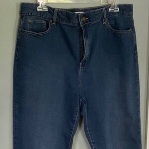 Coldwater Creek Stretch Denim Crops Sz 12 EUC